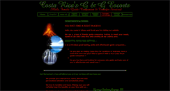Desktop Screenshot of costaricaggescorts.com